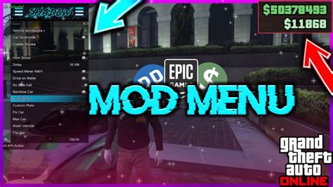 gta five mod menu